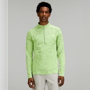 Mens Lululemon Metal Vent Tech Half Zip XXL